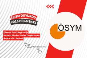2026 DİB-MBSTS Başvuruları Başladı