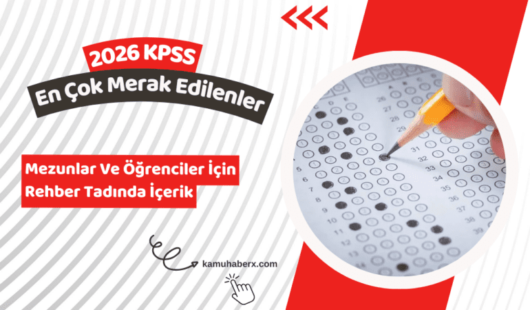 2026 KPSS'ye Kimler Girebilir? - Mezun Olmadan KPSS'ye Girilir Mi?