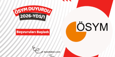 2026-YDS/1 Başvuruları Başladı