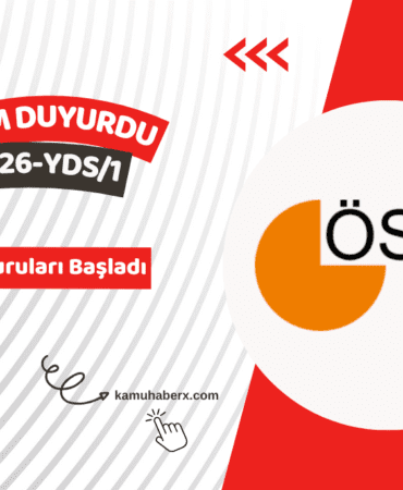 2026-YDS/1 Başvuruları Başladı