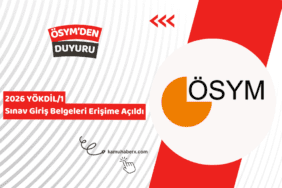 2026 YÖKDİL/1 Sınav Giriş Belgeleri Erişime Açıldı