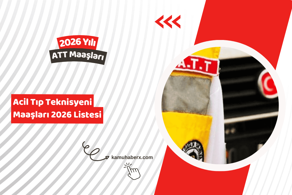 Acil Tıp Teknisyeni Maaşları 2026 – ATT Ne Kadar Maaş Alıyor?
