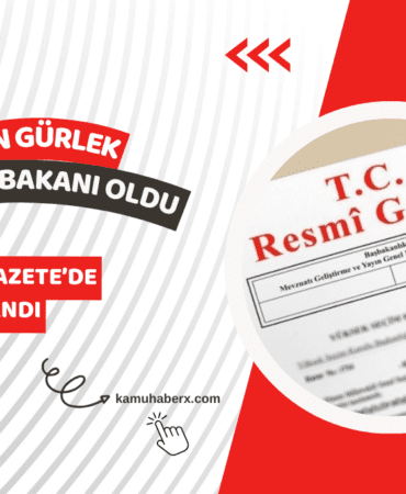 Akın Gürlek Adalet Bakanı Oldu