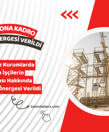 Belediye, KİT ve Kurumlarda Çalışan Taşeron İşçilerin Kadroya Alınması Hakkında TBMM'ye Soru Önergesi Verildi