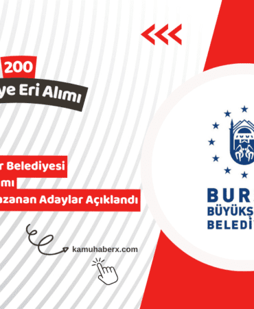 Bursa Büyükşehir Belediyesi 200 İtfaiye Eri Alımı Atanmaya Hak Kazanan Adaylar Açıklandı
