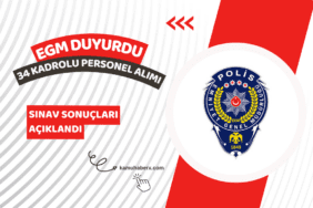 Emniyet Genel Müdürlüğü 34 Kadrolu Personel Alımı Sınav Sonuçları Açıklandı (Avukat, Psikolog ve Veteriner Hekim)