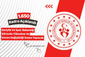 Gençlik ve Spor Bakanlığı Görevde Yükselme ve Unvan Değişikliği Sınavı Yapacak: 1.650 Kadro Açıldı