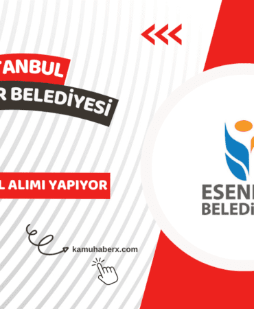 İstanbul Esenler Belediyesi 36 Personel Alımı Yapıyor