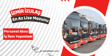 İzmir İzulaş 5 İşçi Alımı İş İlanı Yayınladı