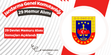 Jandarma Genel Komutanlığı 29 Memur Alımı Sonuçları Açıklandı – Jandarma 29 Devlet Memuru Alımı Sonuç Sorgulama Ekranı