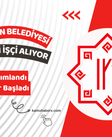 Kahramanmaraş Elbistan Belediyesi 9 Daimi İşçi Alımı İş İlanı Yayınlandı