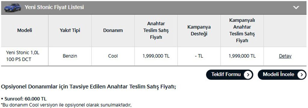 Kia Yeni Stonic 2026 Mart Fiyatları Ne Kadar?