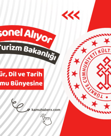 Kültür Ve Turizm Bakanlığı 18 Personel Alımı İlanı Yayımlandı