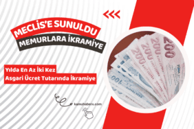 Memurlara Yılda En Az İki Kez Asgari Ücret Tutarında İkramiye Verilmesi Meclis'e Sunuldu