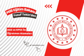Milli Eğitim Bakanı Yusuf Tekin'den AGS Ve KPSS İle Öğretmen Atamaları Hakkında Açıklama