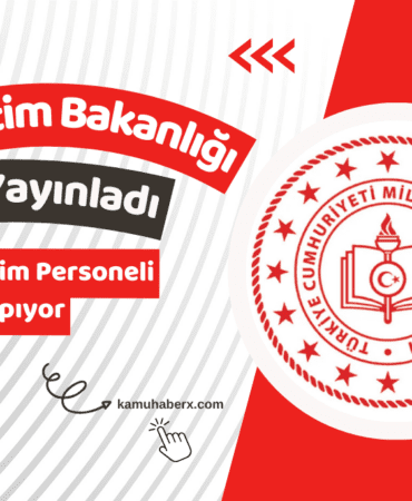 Milli Eğitim Bakanlığı 826 Eğitim Personeli Alımı İlanı Yayımlandı