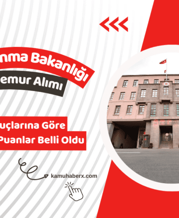 Milli Savunma Bakanlığı 109 Memur Alımı Başvuru Sonuçlarına Göre KPSS Taban Puanlar Belli Oldu