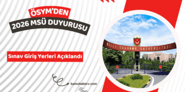 MSÜ Sınav Giriş Yerleri Açıklandı - 2026 MSÜ Sınav Belgesi Sorgulama