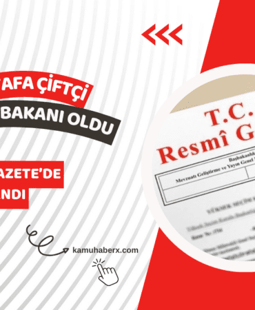 Mustafa Çiftçi İçişleri Bakanı Oldu