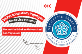 Necmettin Erbakan Üniversitesi 34 Personel Alımı Yapıyor