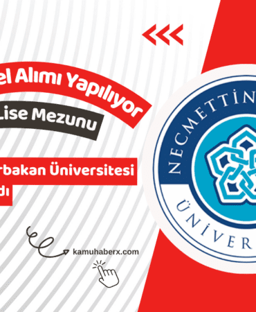 Necmettin Erbakan Üniversitesi 34 Personel Alımı Yapıyor