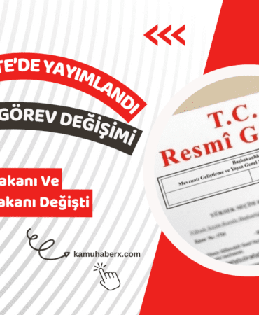 Resmi Gazete'de Yayımlandı: Adalet Bakanı Ve İçişleri Bakanı Değişti