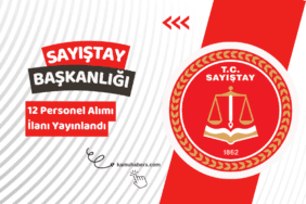 Sayıştay 12 Sözleşmeli Personel Alımı İlanı Yayınlandı