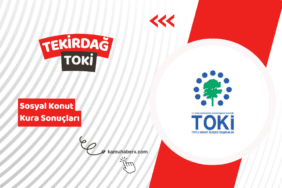 Tekirdağ TOKİ 500 Bin Sosyal Konut Kura Sonucu Sorgulama Ekranı