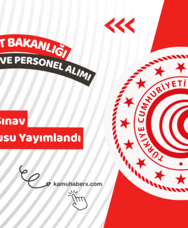 Ticaret Bakanlığı 95 Memur Ve Personel Alımı Sözlü Sınav Duyurusu Yayımlandı