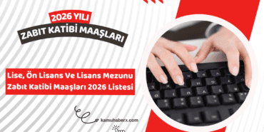 Zabıt Katibi Maaşları 2026 - Adliyede Zabıt Katibi Ne Kadar Maaş Alıyor?