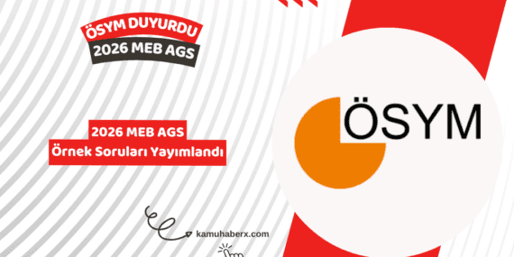 2026 MEB AGS Örnek Soruları Yayımlandı