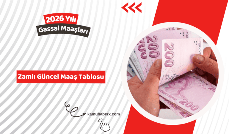 Gassal Maaşı 2026 Ne Kadar? - Zamlı Güncel Maaş Tablosu