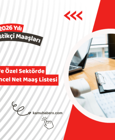 İstatistikçi Maaşı 2026 – Kamuda Ve Özel Sektörde Güncel Net Maaş Listesi