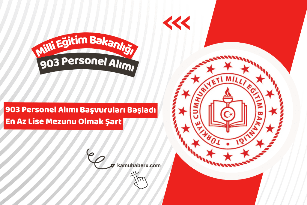 MEB 903 Personel Alımı Başvuruları Başladı - Milli Eğitim Akademisi 903 Sözleşmeli Personel Alımı Başvuru Ekranı