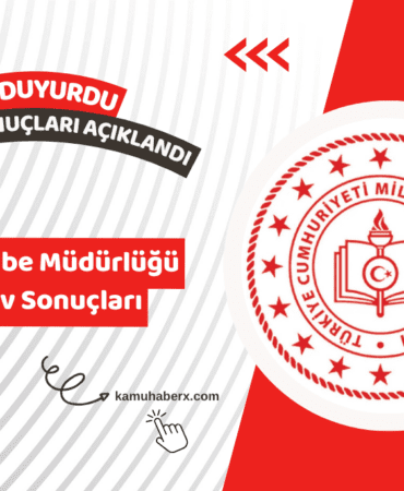 MEB Şube Müdürlüğü Sınav Sonuçları Açıklandı - MEB Taşra Teşkilatı Görevde Yükselme Yazılı Sınavı Sonuçları Sorgulama