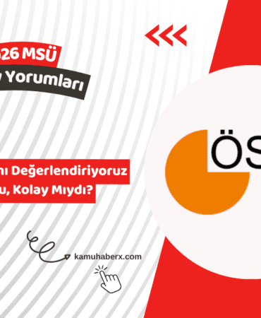 MSÜ 2026 Sınav Yorumları - Zor Muydu, Kolay Mıydı?