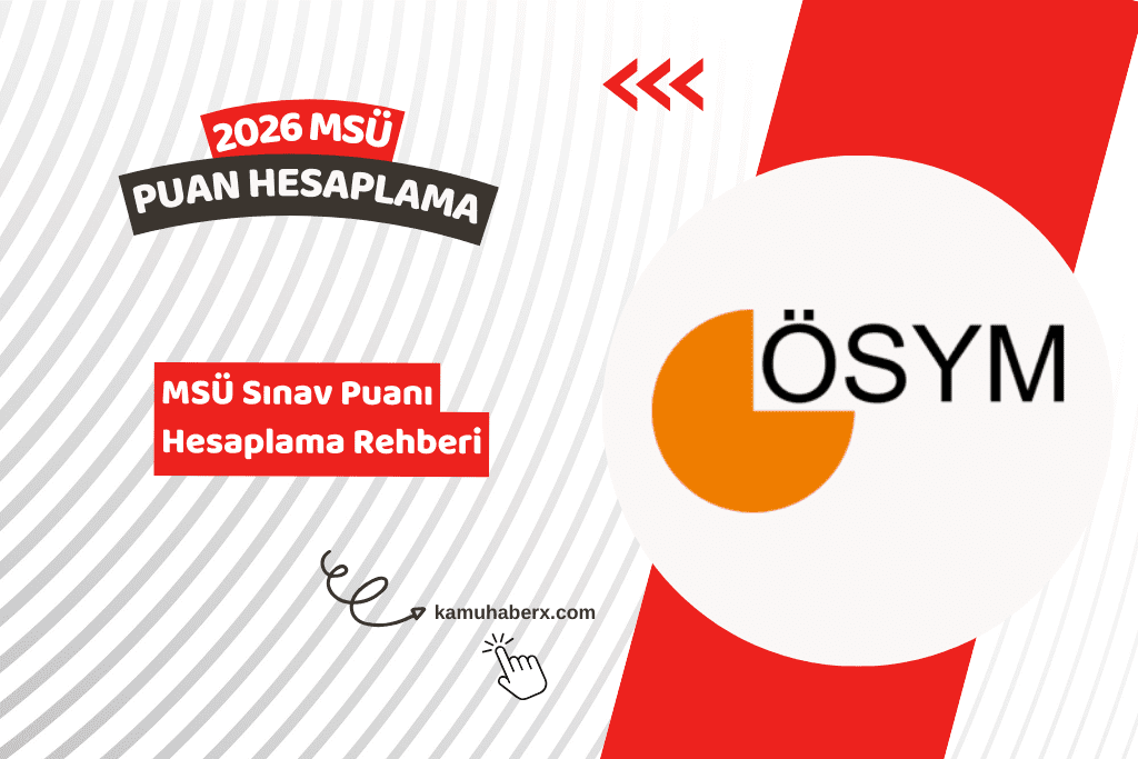 MSÜ Sınav Puanı Hesaplama - MSÜ'de 4 Yanlış 1 Doğruyu Götürüyor Mu?