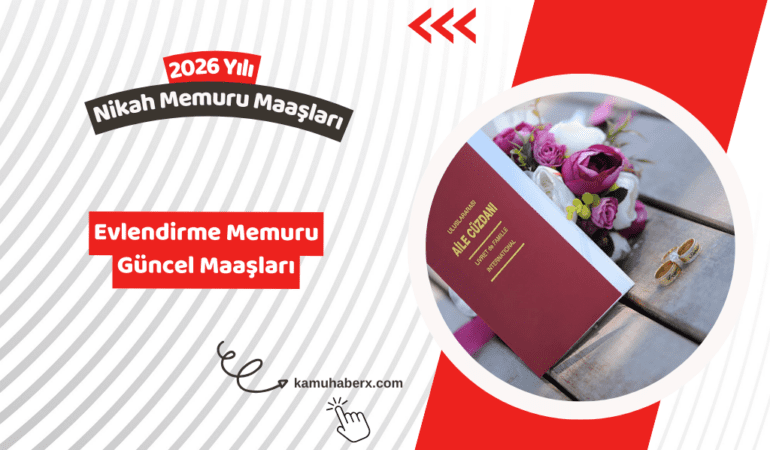 Nikah Memuru Maaşı 2026 Ne Kadar? - Evlendirme Memuru Güncel Maaşları