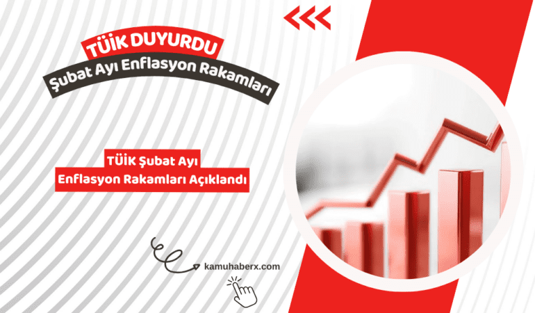 TÜİK Şubat Ayı Enflasyon Rakamları Açıklandı