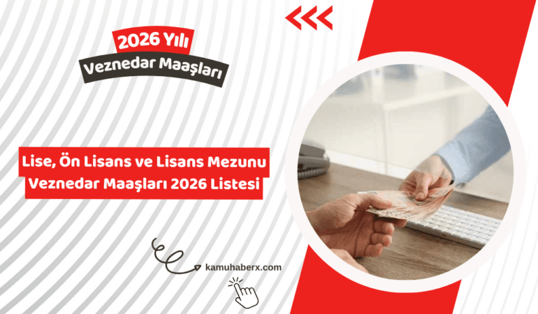 Veznedar Maaşı 2026 Ne Kadar? - Zamlı Güncel Maaş Tablosu